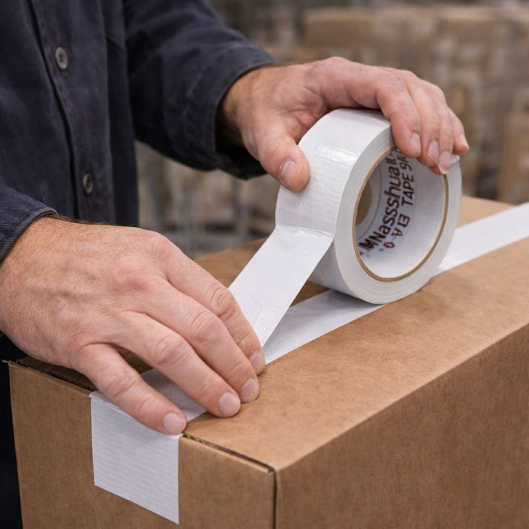Nashua 2280 Multi-Purpose Grade Duct Tape, White, 9 mil, 48mm x 55m