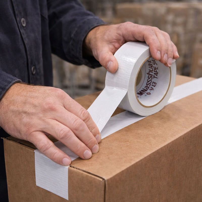 Nashua 2280 Multi-Purpose Grade Duct Tape, White, 9 mil, 48mm x 55m