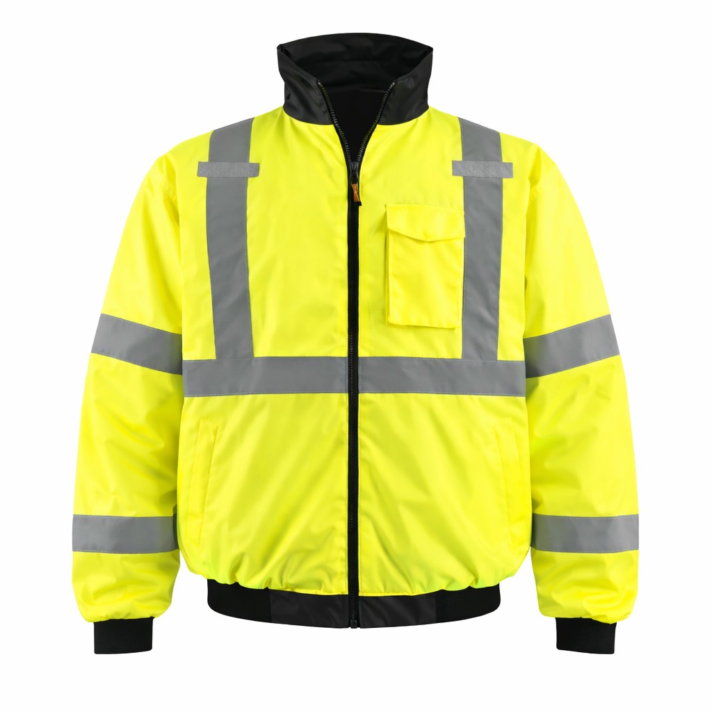 OccuNomix Type R Class 3 Hi-Vis Bomber Jacket, LUX-ETJBJ