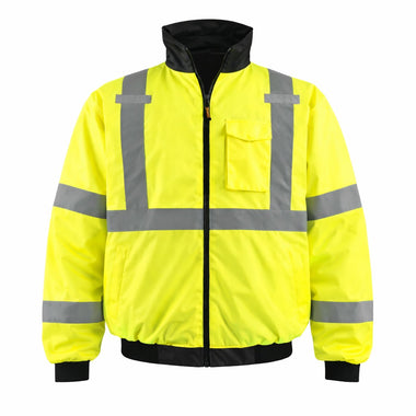 OccuNomix Type R Class 3 Hi-Vis Bomber Jacket, LUX-ETJBJ