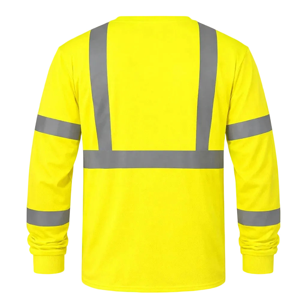 Pyramex RLTS31 Type R Class 3 Hi-Vis Long Sleeve T-Shirt