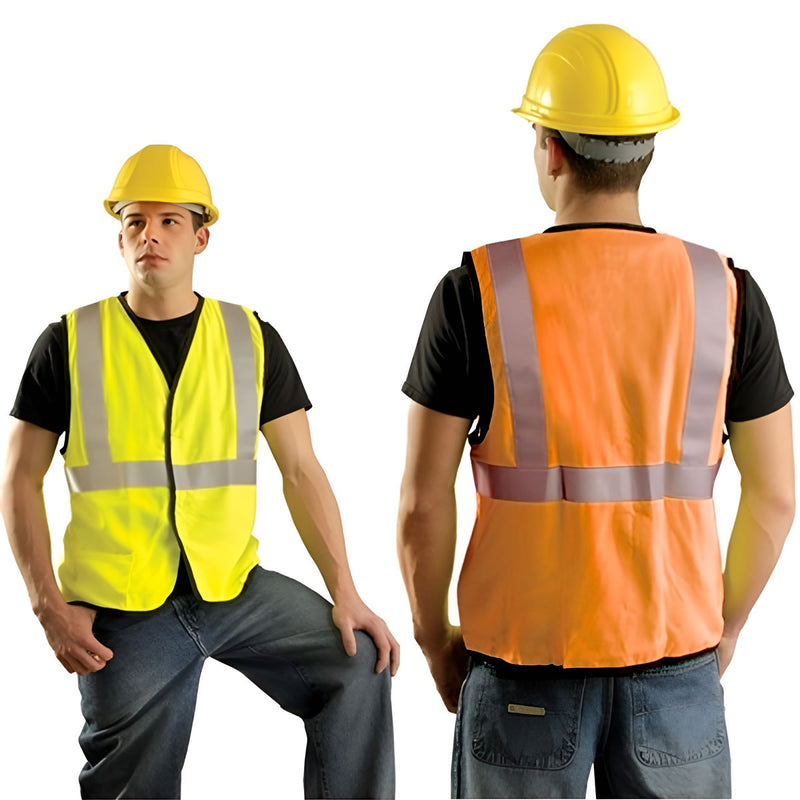 OccuNomix Type R Class 2 High-Vis Flame Resistant Safety Vest - LUX-SSG/FR