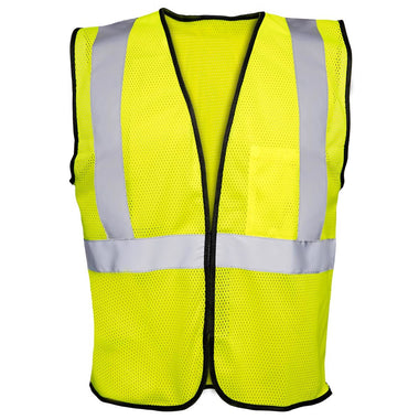 Rugged Blue Type R Class 2 Hi-Vis Economy Mesh Safety Vest