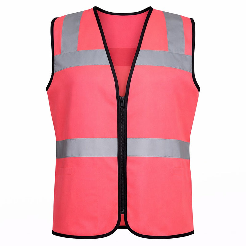Safety Girl Women's Non-ANSI Pink Safety Vest, Hi-Vis Pink