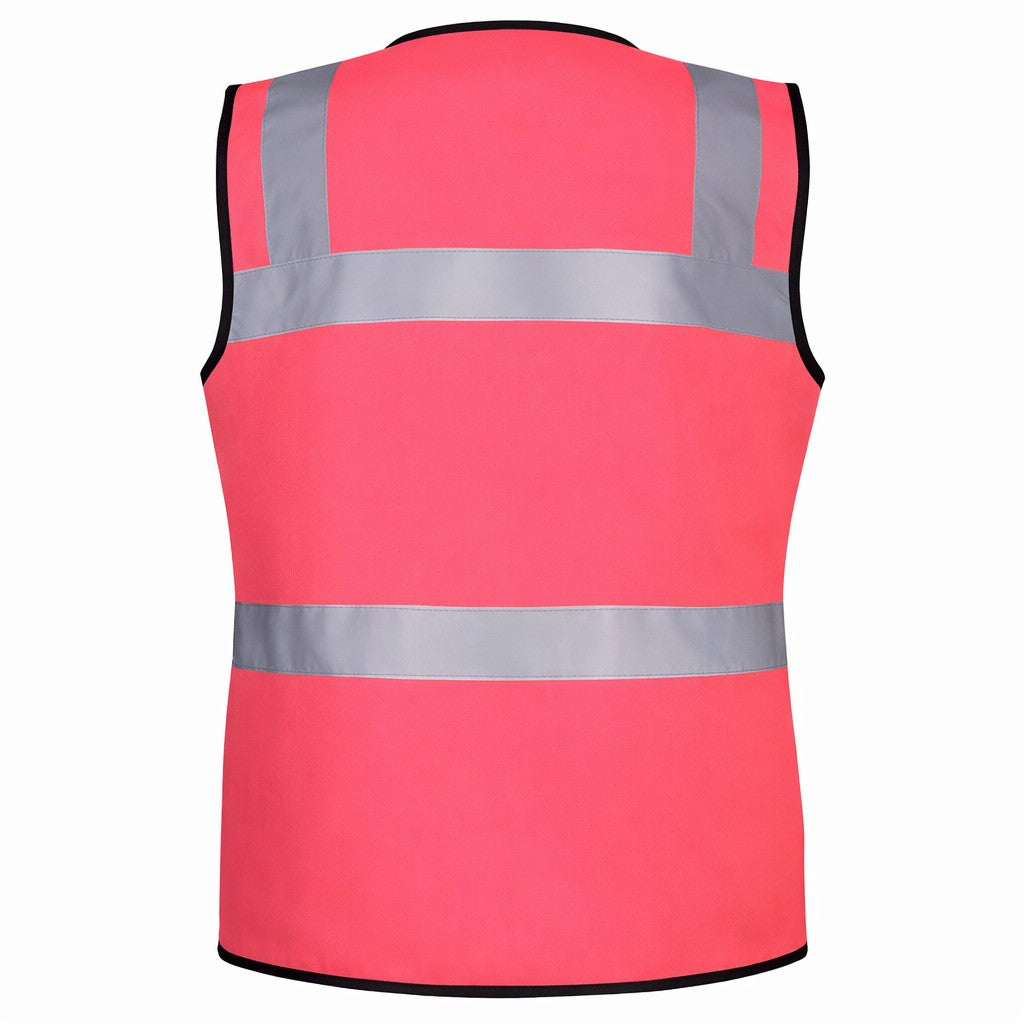 Safety Girl Women's Non-ANSI Pink Safety Vest, Hi-Vis Pink