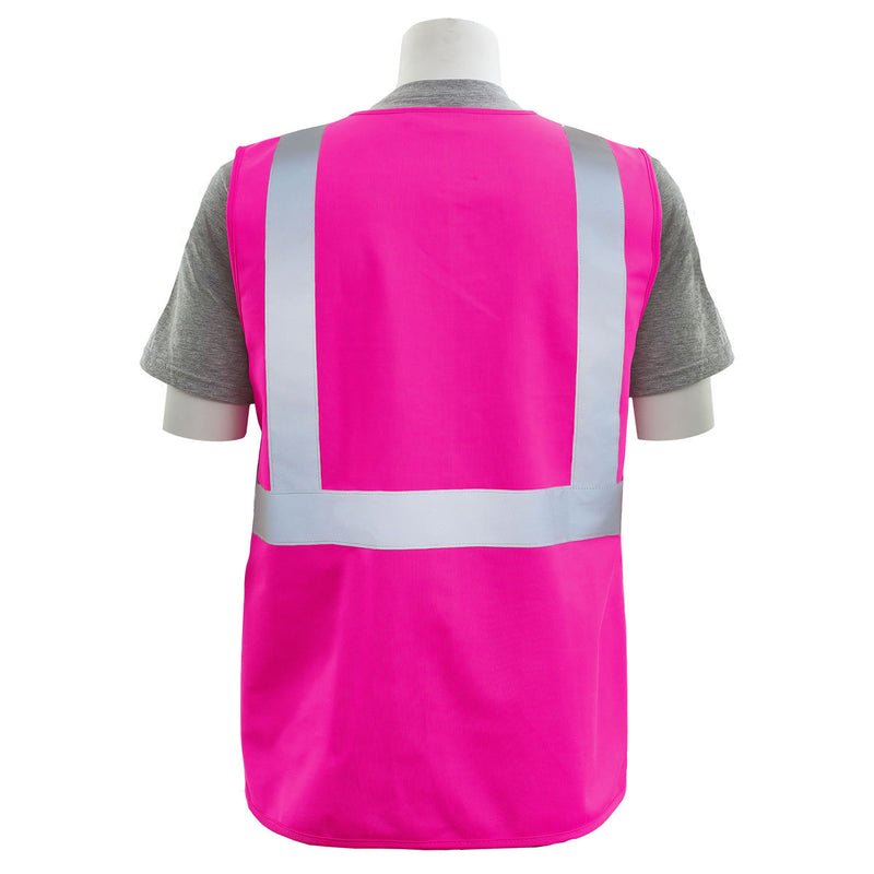 Girl Power at Work Women's Safety Vest S762P Non-ANSI - Hi Viz Pink