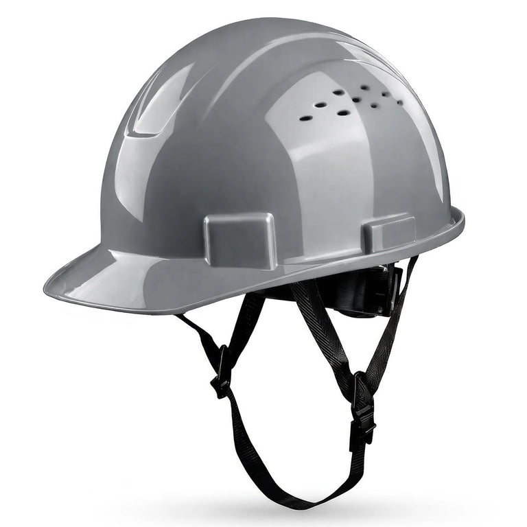 General Electric Vented Cap Style Hard Hat 4-Point Ratchet Suspension - GH326