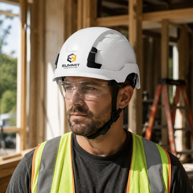 Custom General Electric Type 1 Non-Vented Safety Helmet, GH401
