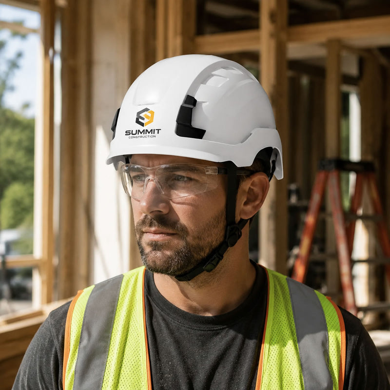 Custom General Electric Type 1 Non-Vented Safety Helmet, GH401