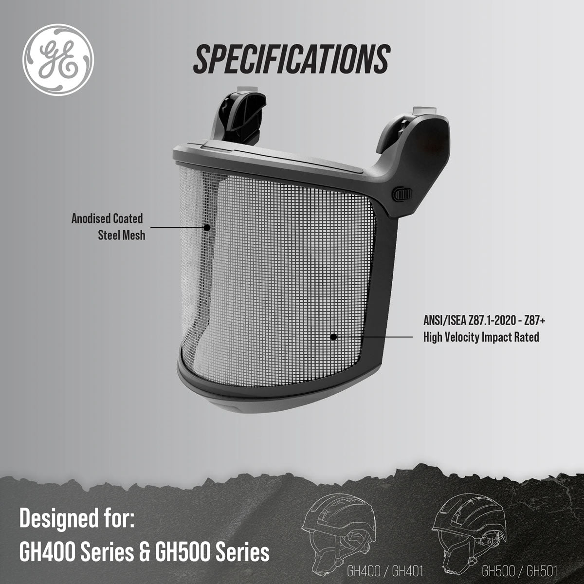 GE Full Face Visor Kit - GH604