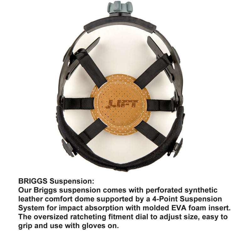 LIFT Briggs Full Brim Vented Hard Hat