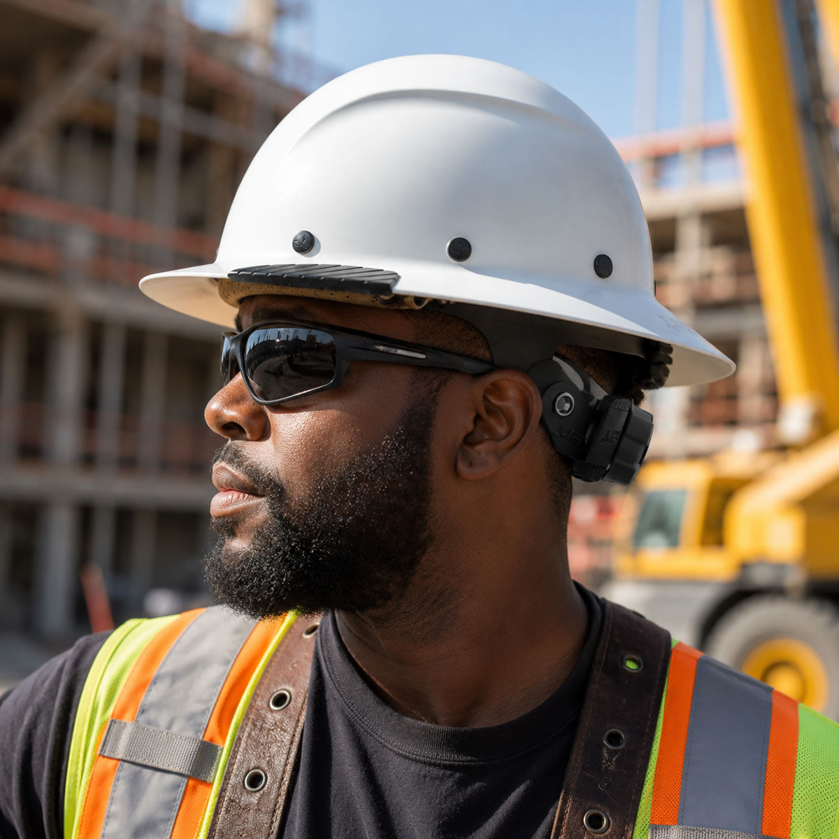 LIFT DAX Fiber Resin Full Brim Hard Hat – Safety Gear – 8621802815716