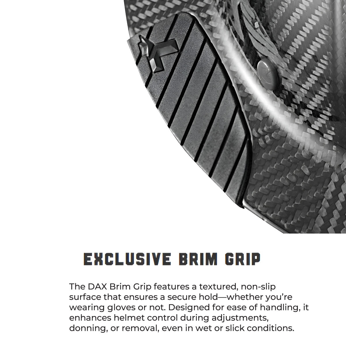 LIFT DAX Carbon Fiber Full Brim FIFTY/50 Hard Hat