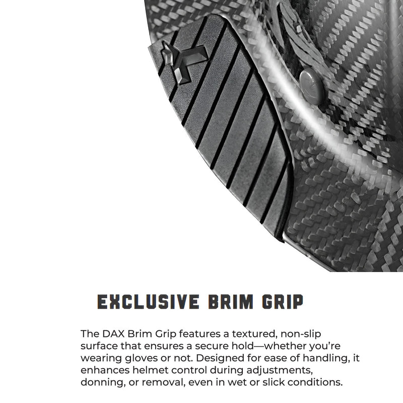 LIFT DAX Carbon Fiber Full Brim FIFTY/50 Hard Hat