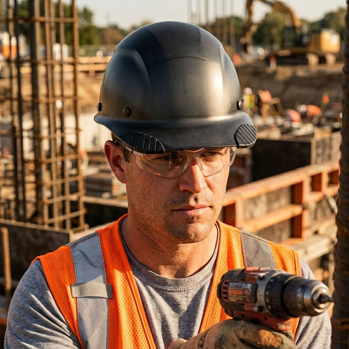 LIFT DAX Fiber Resin Cap Brim Hard Hat