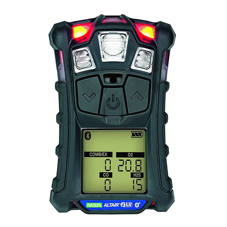 MSA ALTAIR 4XR Multigas Detector (LEL, O2, H2S-LC & CO), North American Charger, 10178572