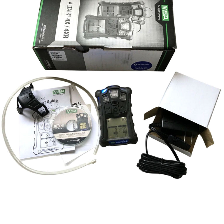 MSA ALTAIR 4XR Multigas Detector (LEL, O2, H2S-LC & CO), North American Charger, 10178572
