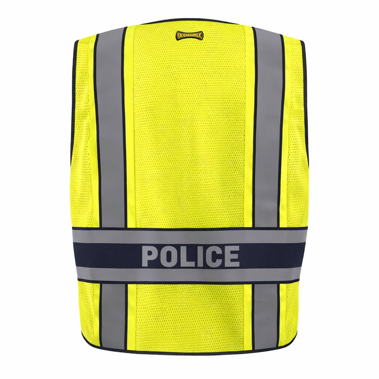 OccuNomix Type P Class 2 Hi-Vis Police Mesh Back Public Safety Vest, LUX-DPSP-DOR
