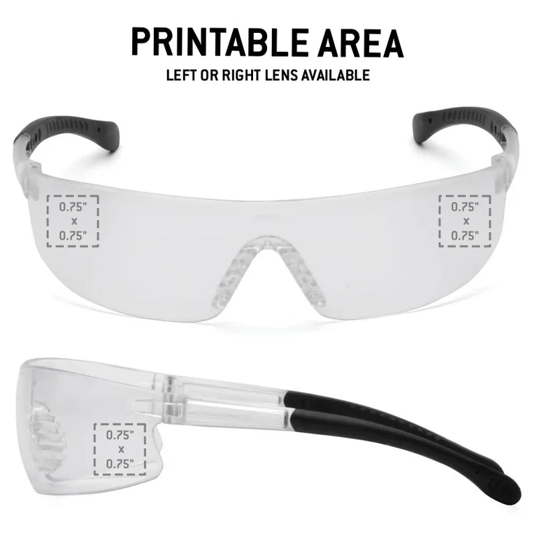 Custom Pyramex Provoq Safety Glasses, 12 Pack