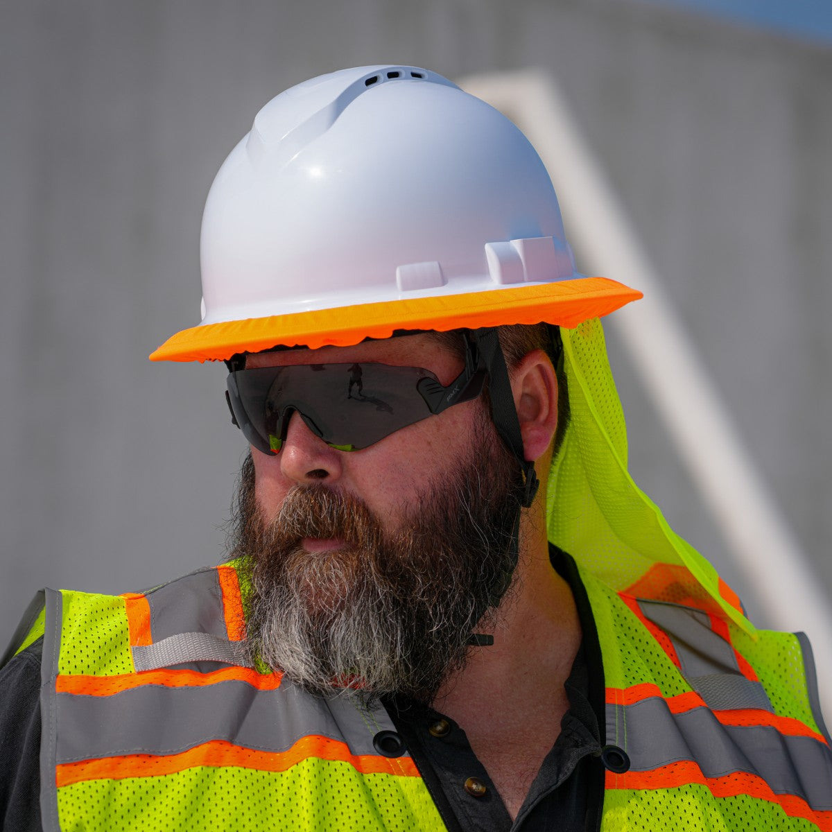 Hi-Vis Mesh Hard Hat Shade, OK-5057009