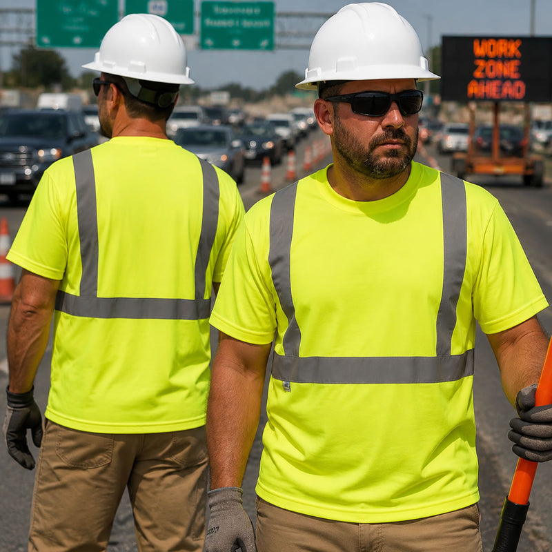 Pyramex RTS21NP Type R Class 2 Hi-Vis T-Shirt, view 4 of 4