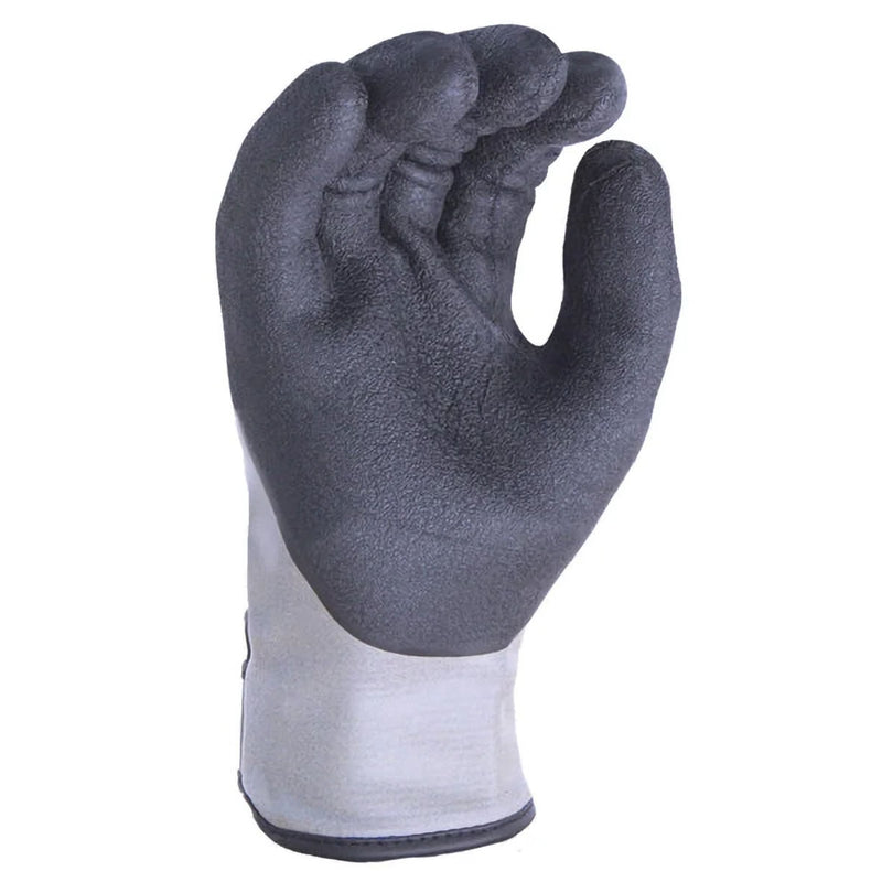 TASK CelsiHeit 13G Insulated Fleece Lined Latex Coated Gloves, Gray - CF20155, view 2 of 3