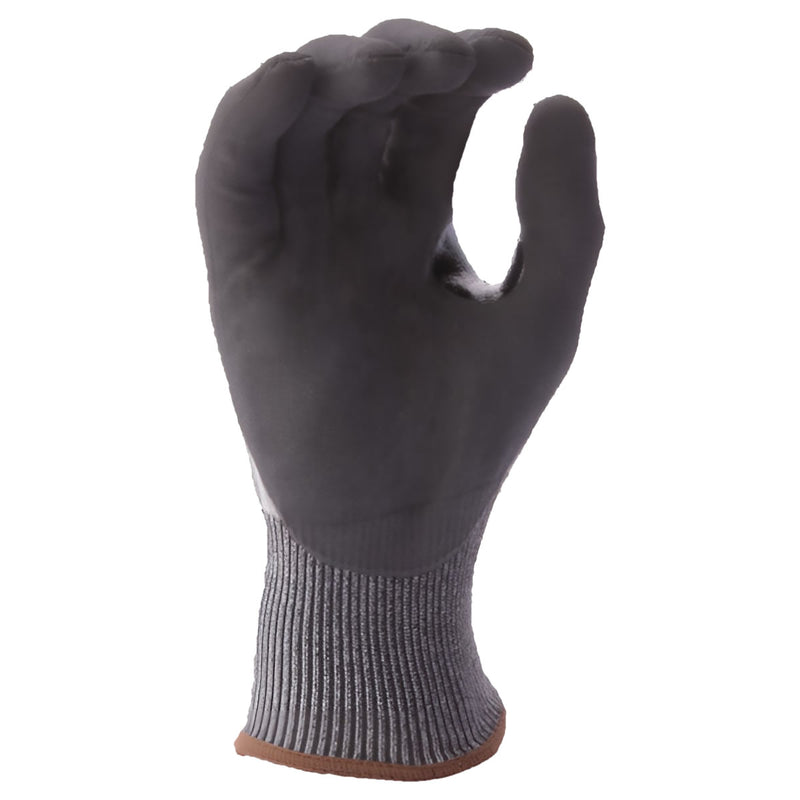 TASK Versus Plus 18G ANSI A7 Cut Resistant Micro-Foam Nitrile Coated Gloves, Gray - VSP72670TC
