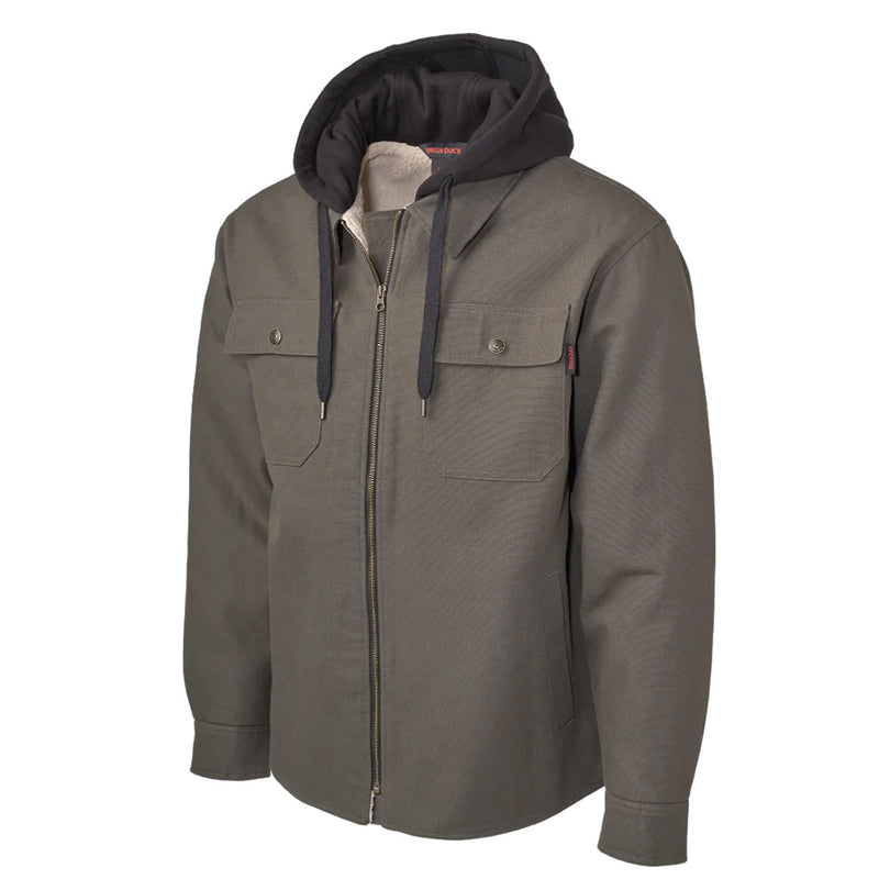 Tough Duck WS03 Men's Sherpa Lined Duck Jac-Shirt