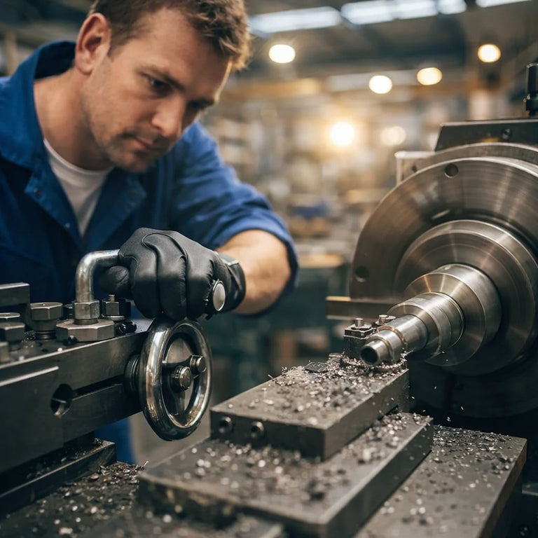 Disposable Nitrile Exam Gloves, 6 mil, Made in USA, Black, Box of 100