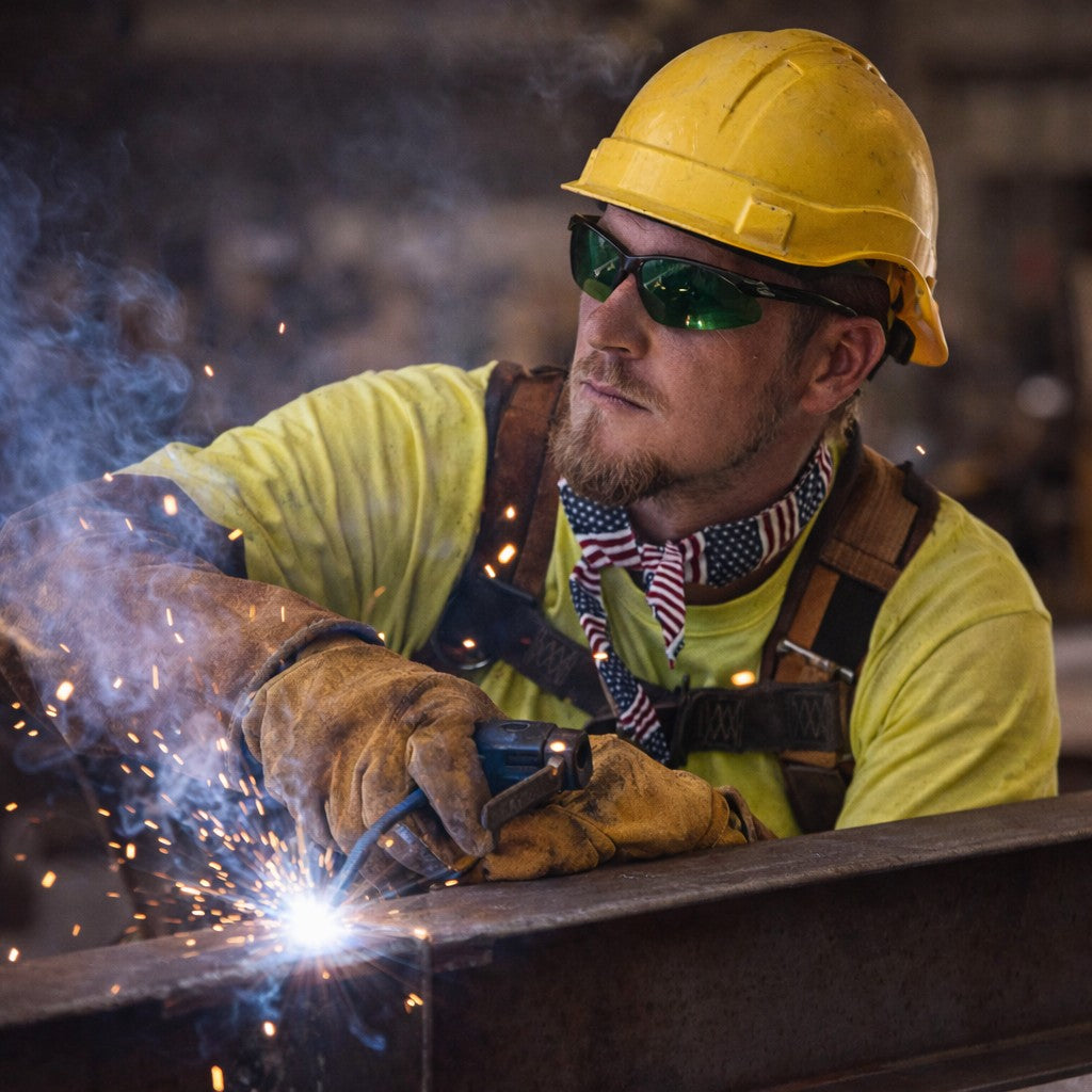 KleenGuard Nemesis Welding IR Safety Glasses, Green IR 3.0 Lens, 25692