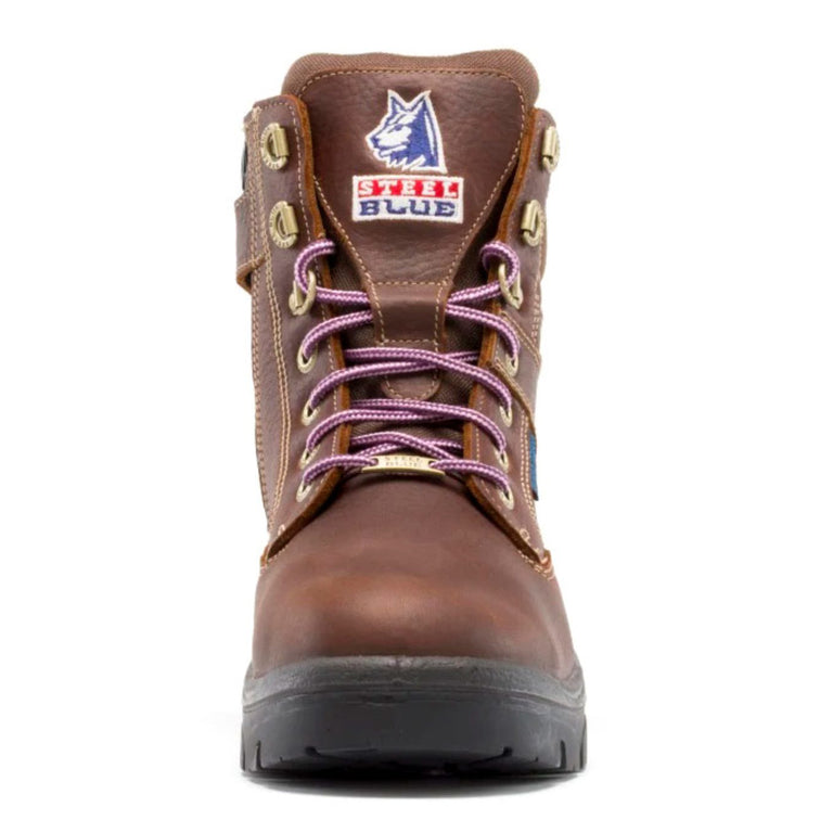 Steel Blue Ladies Southern Cross 6" EH Met-Guard Steel Toe Boots, 892853, Oak