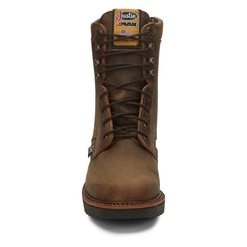 Justin Men's Blueprint 8" EH Soft Toe Boots, 440, Tan