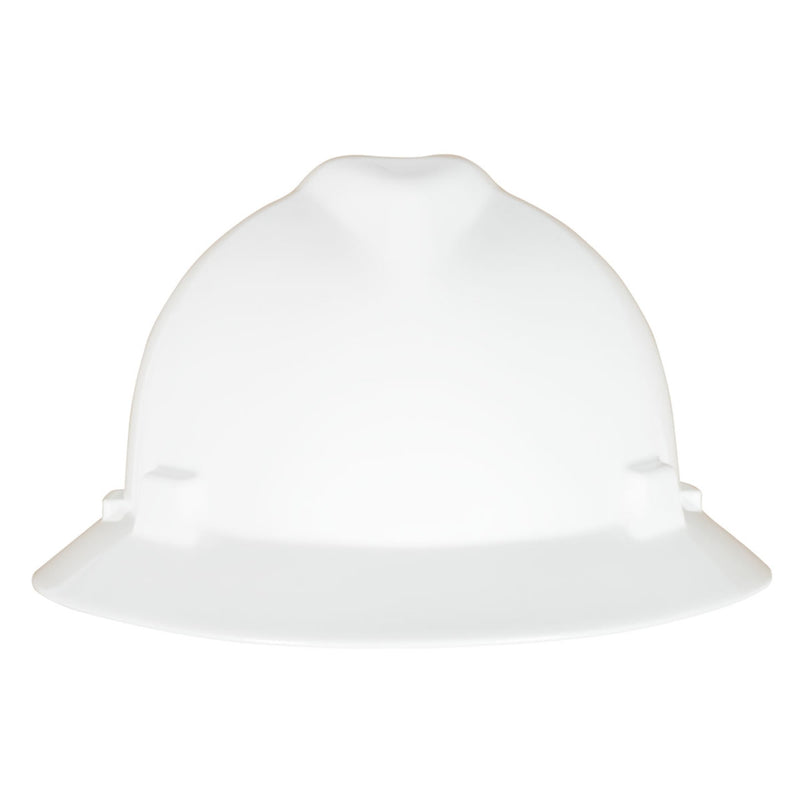 MSA V-Gard Green Full Brim Hard Hat