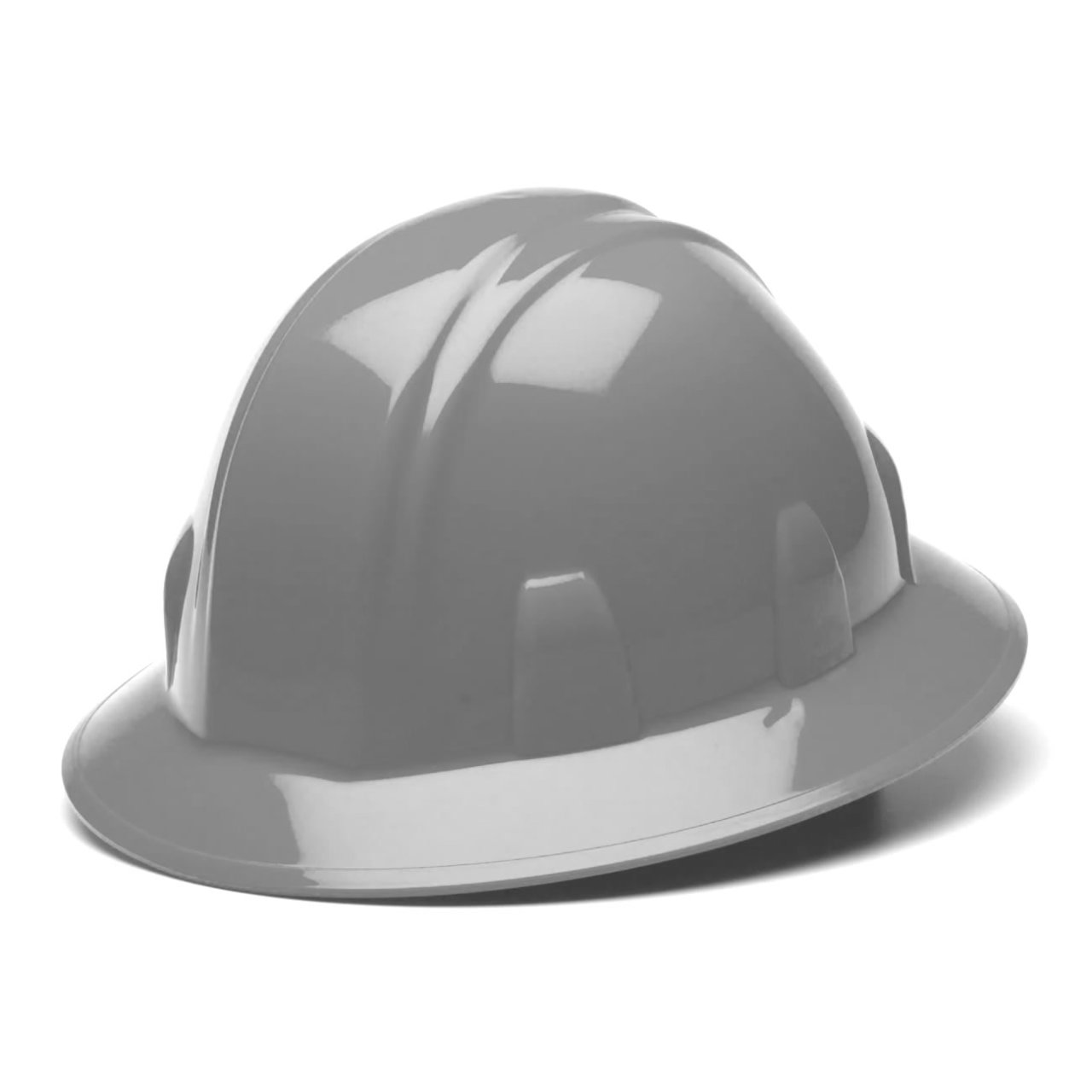 Custom Pyramex SL Series Full Brim Hard Hat, 4-Point Ratchet Suspension