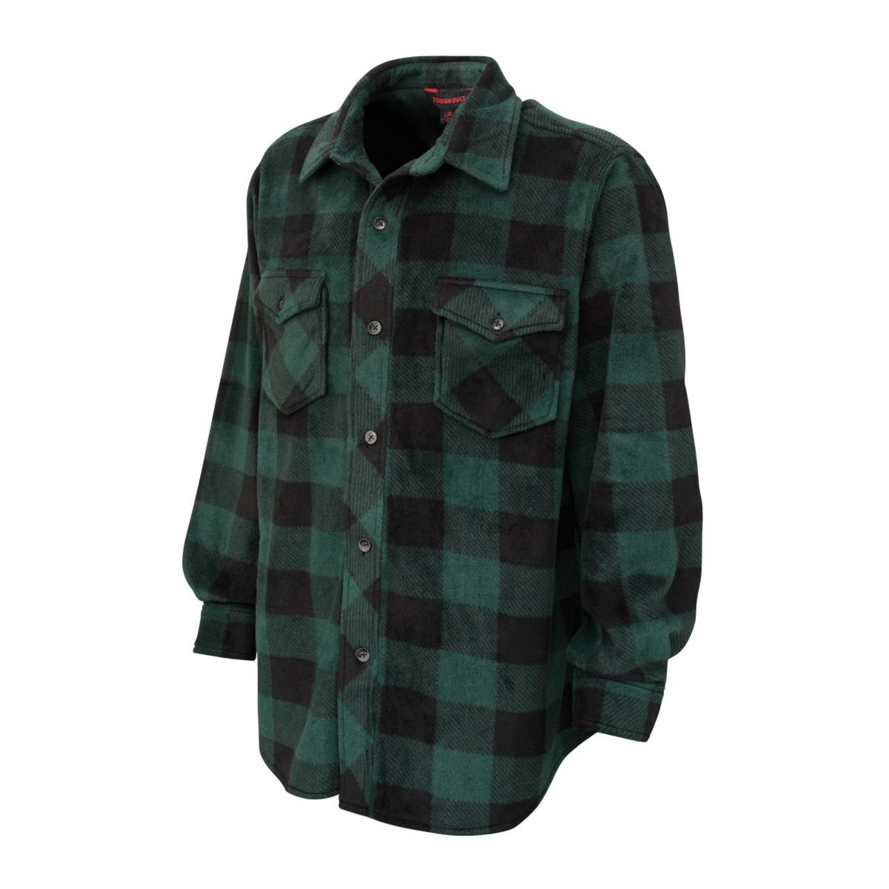 Tough Duck I964 Men's Buffalo Check Fleece Shirt