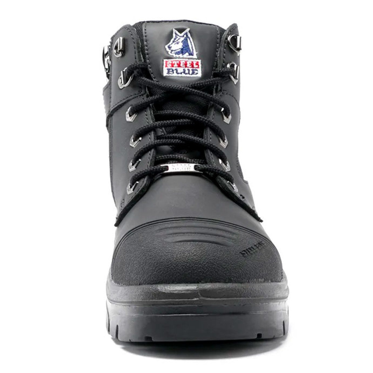 Steel Blue Men's Parkes Zip 6" EH Steel Toe Boots, 812968, Black