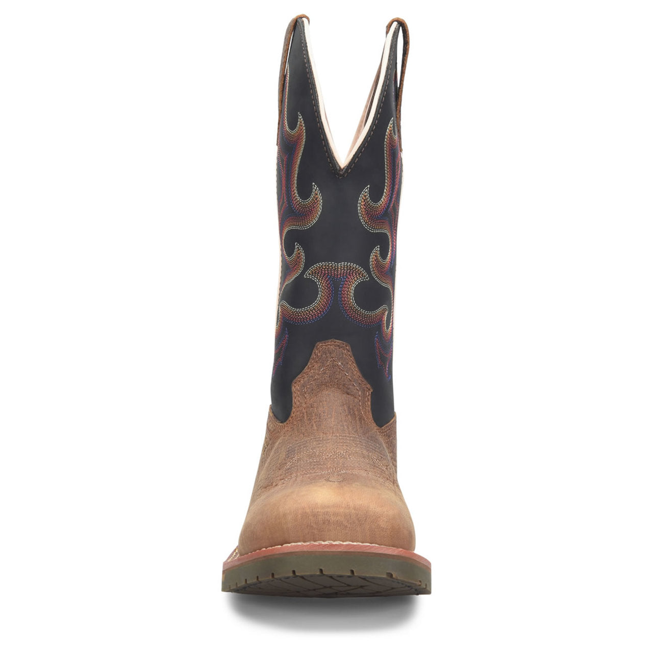 Double-H Boots Men's Belgrade 12" Roper EH Composite Toe Boots, DH6140, Brown
