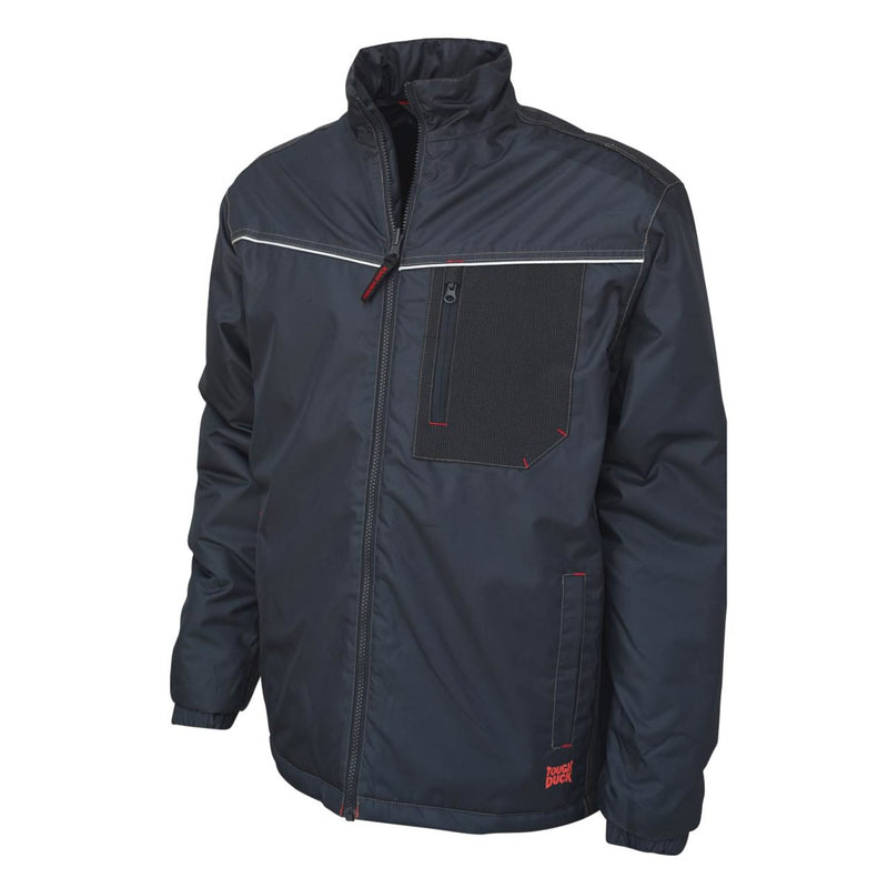 Tough Duck WJ24 Men's Insulated Poly Oxford Jacket