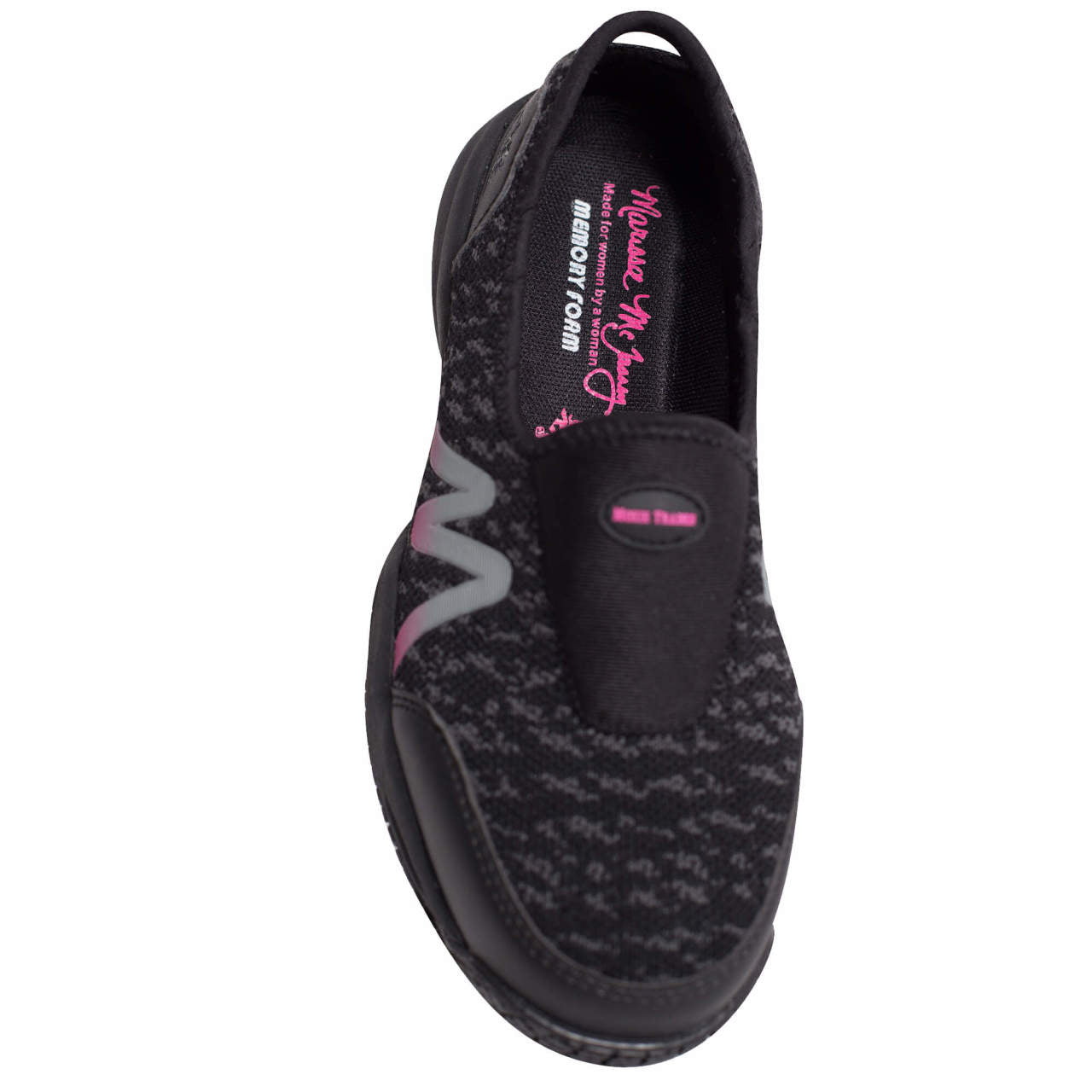 Moxie Trades Women's Zena Slip-On Composite Toe Shoes, MT50180, Black