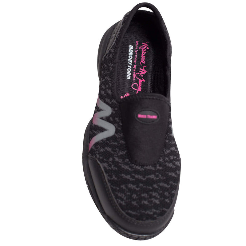 Moxie Trades Women's Zena Slip-On Composite Toe Shoes, MT50180, Black