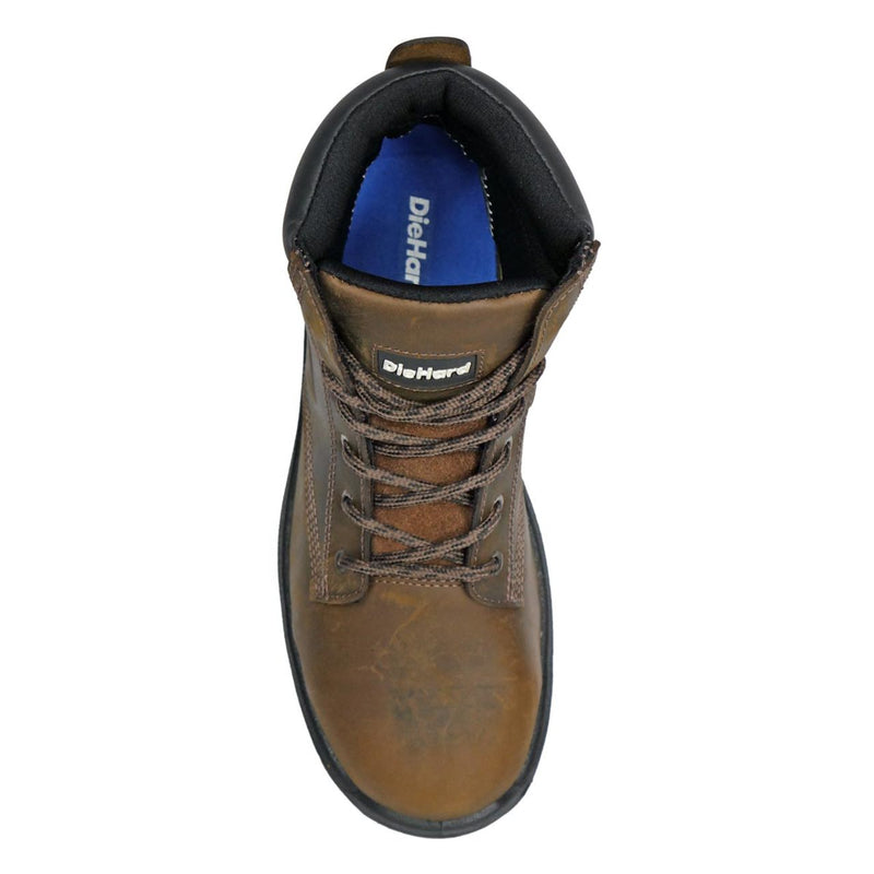 DieHard Men's Festiva EH Soft Toe Boots, DH50260, Brown