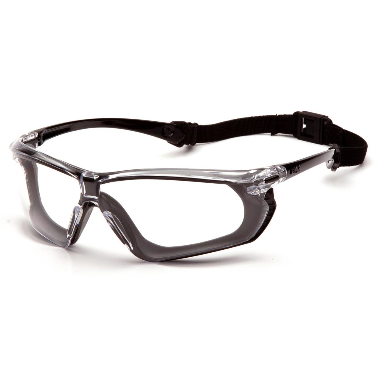 Pyramex CROSSOVR Rubber Gasket Sealed Safety Glasses