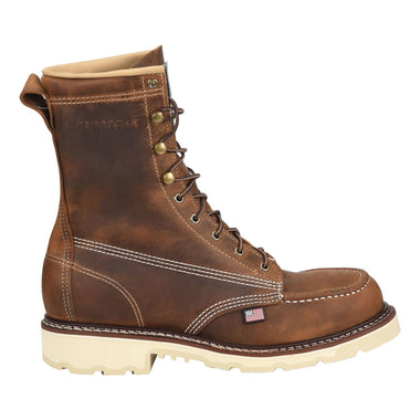 Carolina Men's Ferric USA 8" EH Soft Toe Boots, CA7016, Brown