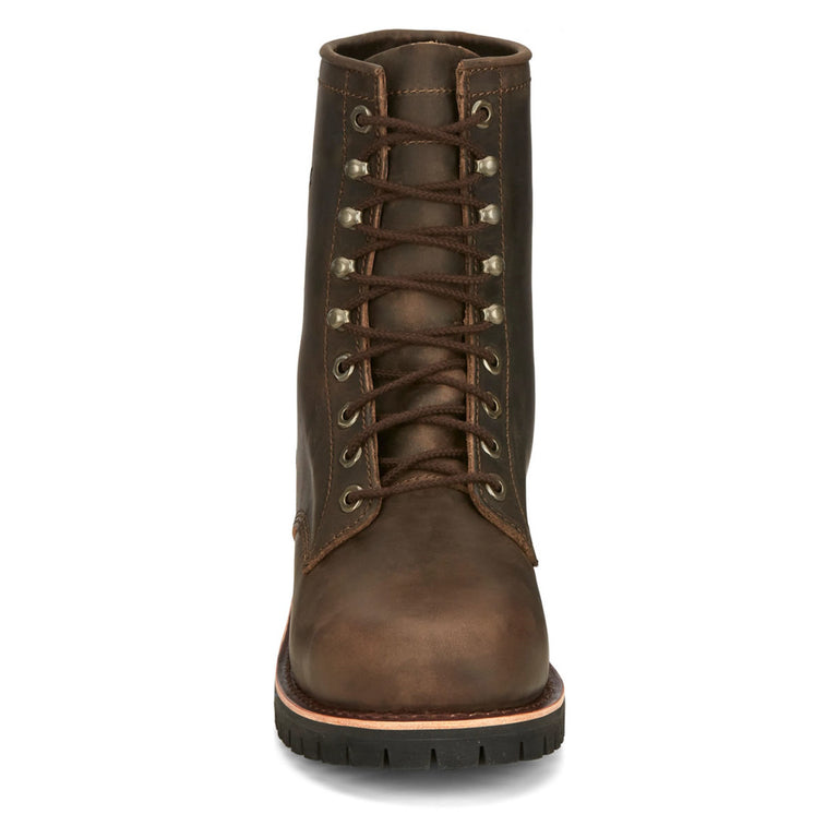 Chippewa Men's Classic 2.0 8" Logger EH Soft Toe Boots, NC2090, Brown