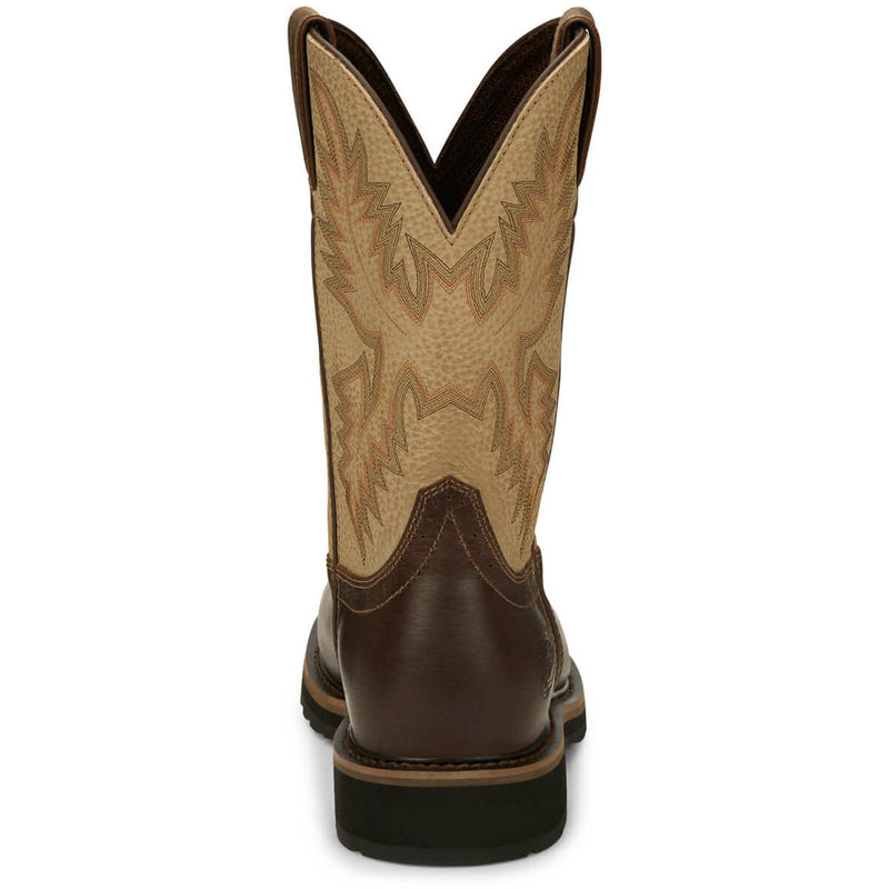 Justin Men's Superintendent 11" EH Soft Toe Boots, SE4660, Brown