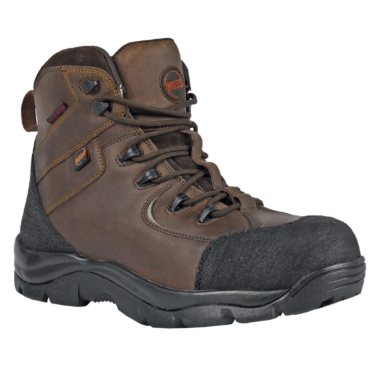 Hoss Men's Ridge Composite Toe Boots, 60230, Brown