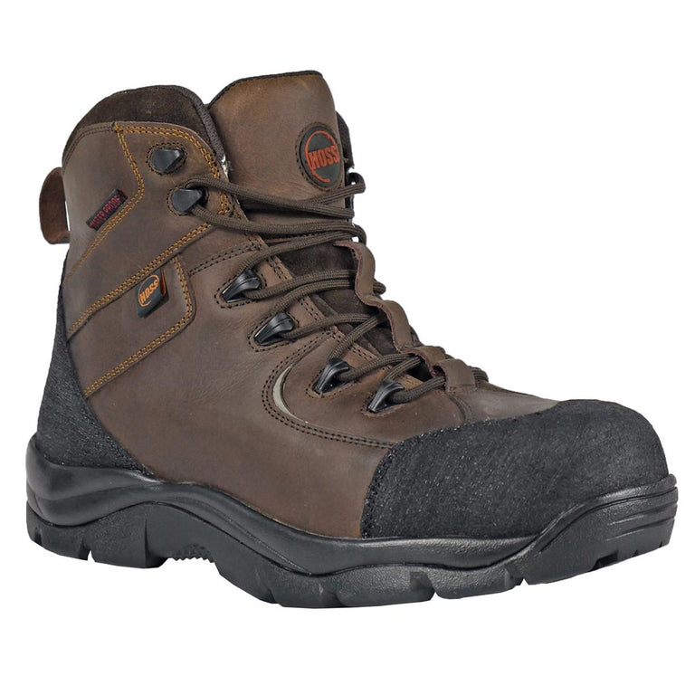 Hoss Men's Ridge Composite Toe Boots, 60230, Brown