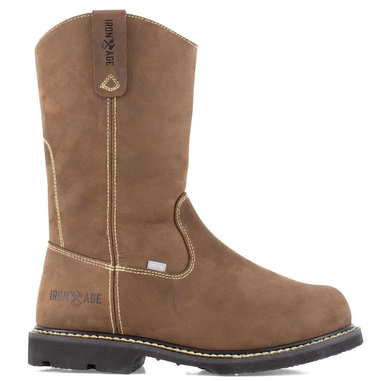 Iron Age Men's Groundbreaker 11" Pull-On with Internal Met Guard EH Composite Toe Boots - IA5094