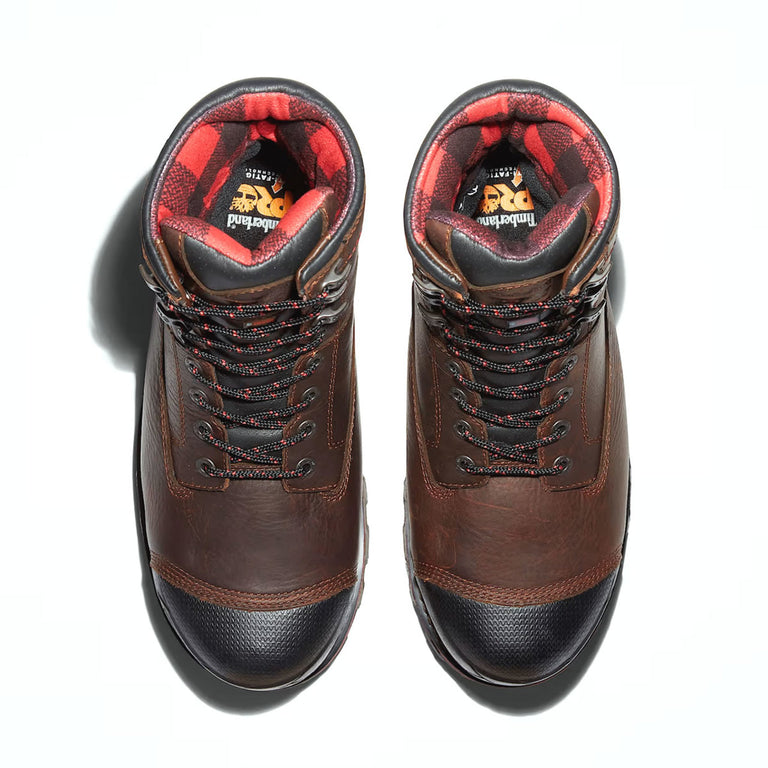 Timberland PRO Men's Boondock 8" Waterproof Insulated EH Composite Toe Work Boots, TB1A128P2141