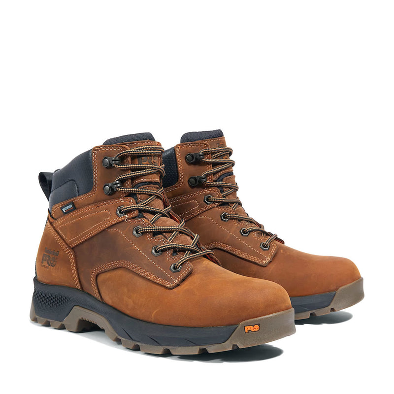 Timberland PRO Men's TiTAN 6" Waterproof EH Soft Toe Work Boots, TB1A5M2T2141